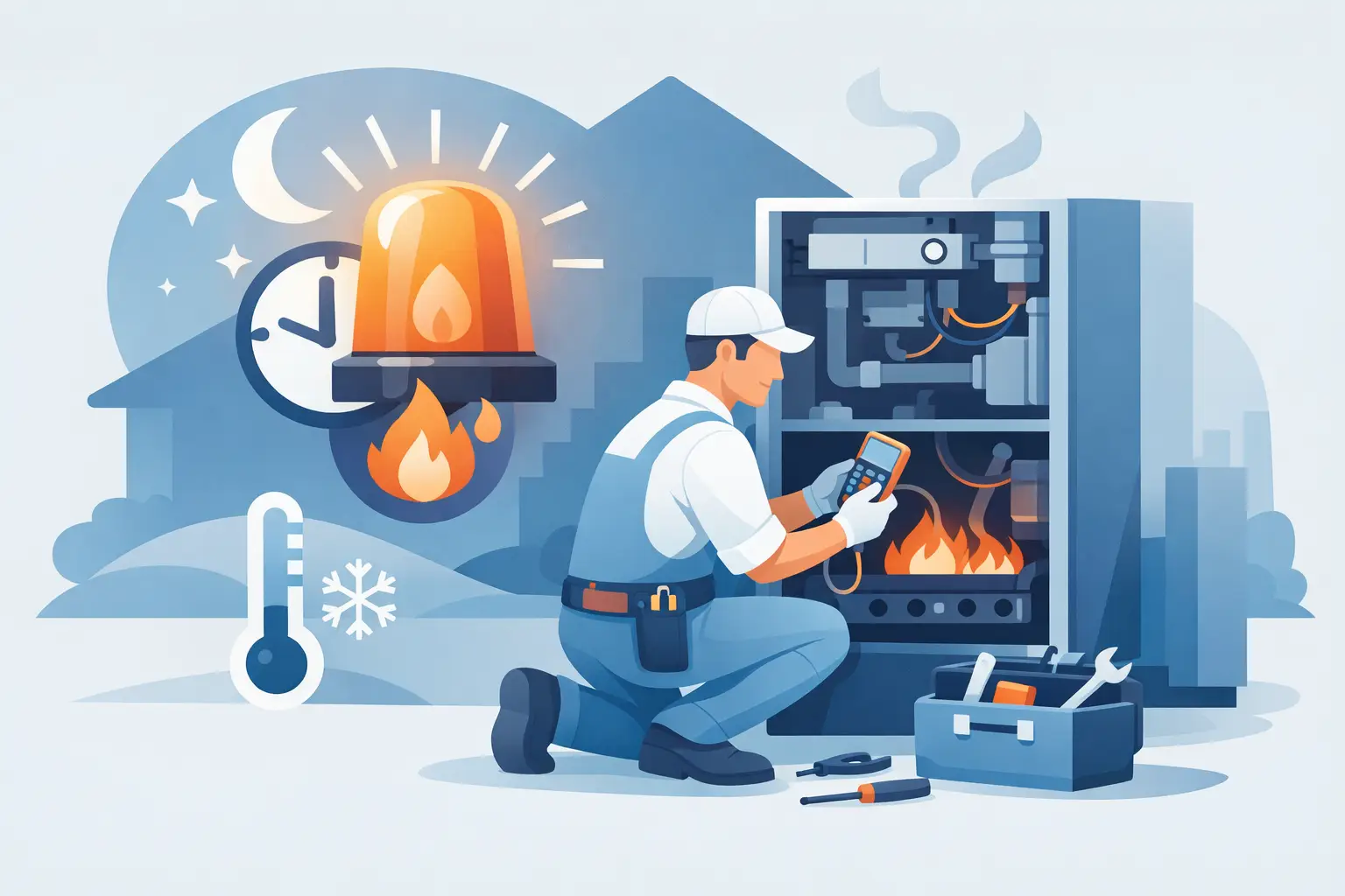 24/7 Emergency Furnace Repair: What to Do