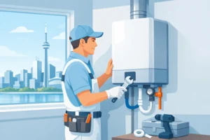 Tankless Water Heater Install in Greater Toronto Area
