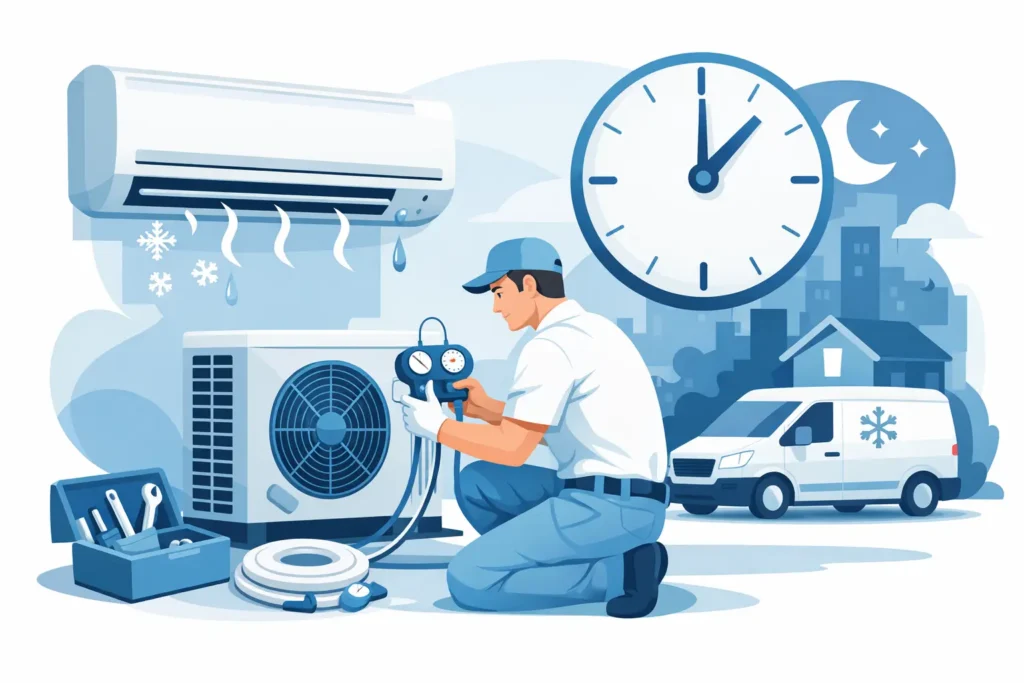 24 Hour Emergency AC Service When Cooling Stops