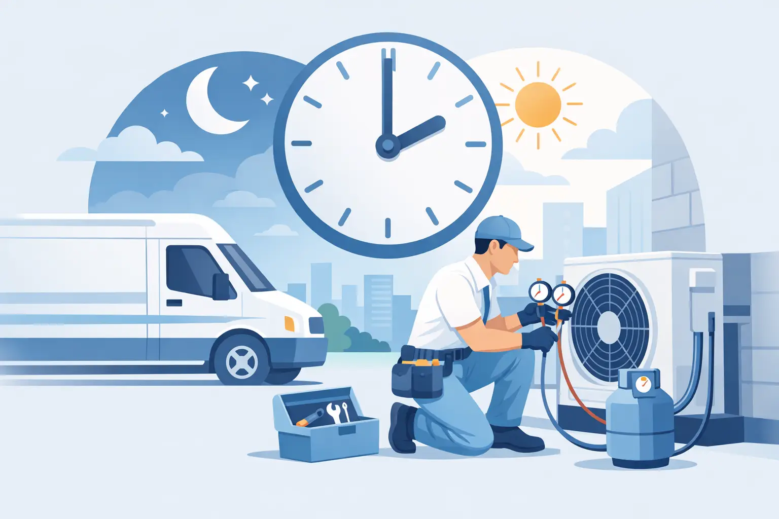 24 Hour HVAC Service Mississauga When It Matters